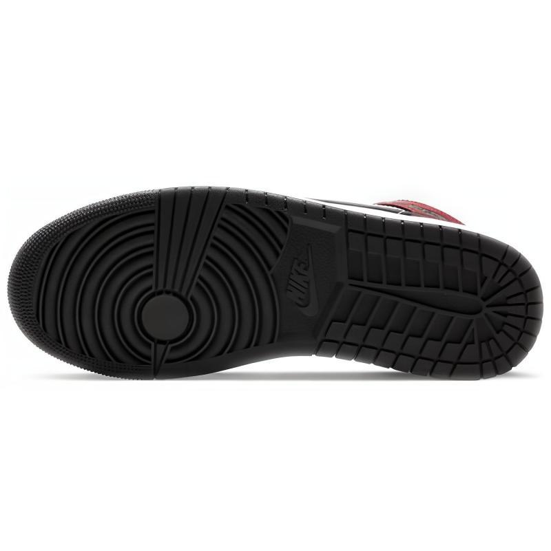 Кроссовки Air Jordan 1 Mid 'Chicago Black Toe' Jordan 554724-069