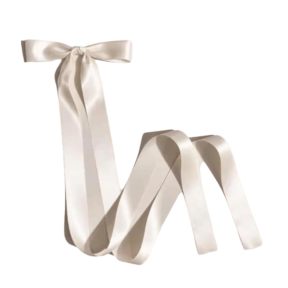 Sweet Extra Long Ribbon Bow Hairpin Satin Hair Accessories Cute Bowknot JK Hair Clip Fashion