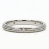 Used TIFFANY&Co. Ring Streamerica Narrow EU#50 K18 white gold/diamond 2.5g White gold 5PD