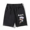 Naruto Shorts - Zabuza Momochi, Uzumaki Clan, Graphic Print Pattern Cotton Summer 2026 New Style Versatile for Men