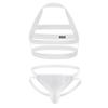 CLEVER-MENMODE Стринги Комплект с ремнями G-string Нижнее белье Мужское На тело На грудь На плечи Ремешки Бондаж Сексуальный Эластичный Джокстрап Костюм Жгут