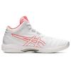 Asics Баскетбольные кроссовки Gel-Hoop V13 с круглым носком, шнуровкой, средней высоты, мужские, баскетбольные кроссовки, бело-красные, 1063A035-103