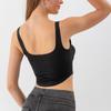 Женский бюстгальтер для йоги и спорта с эластичной резинкой, противоударный, для бега