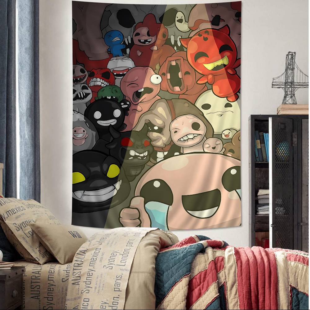 The Binding Of Isaac Классический Винтажный Аниме Мультфильм Гобелен Домашний Декор Хиппи Бохо Декор Гадание Домашний Декор
