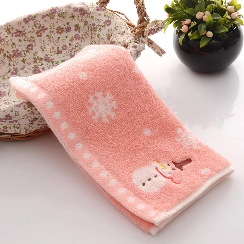 Cartoon Baby Towel Soft Cotton Infant Children Bath Towel for Newborn Kids Bathing Wipes Washcloth Shower Handkerchief 50x25cm