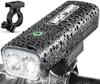 Waterproof Bicycle Light Enhanced 2300 Lumens High Mobile Rechargeable Bicycle IPX5 Compact Wide 5 Easy Can Also Be Used As a Earthquake PSE Certified