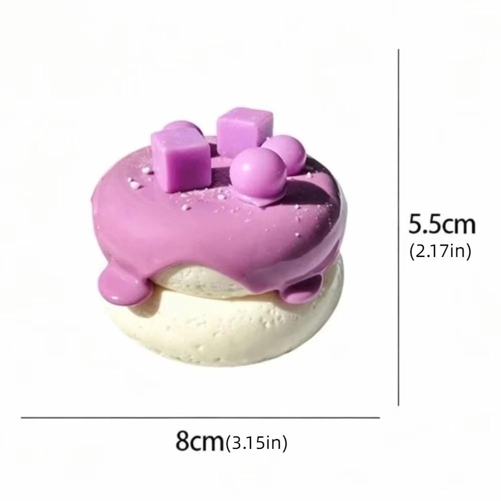 Шоколадный Сырный Суфле Игрушка-Сжималка Милый Торт Игрушка с Медленным Возвратом Игрушка для Кончиков Пальцев