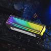 Радиатор охлаждения ARGB M.2 SSD, Радиатор теплоотвода для жесткого диска, Эффект RGB, Держатель для видеокарты компьютера, Охлаждение для видеокарты PC RGB M.2 Nvme