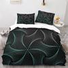 Colorful Geometric Duvet Cover Set Psychedelic Swirl Bedding Set King Queen For Kids Adults Room Microfiber Abstract Quilt Cover