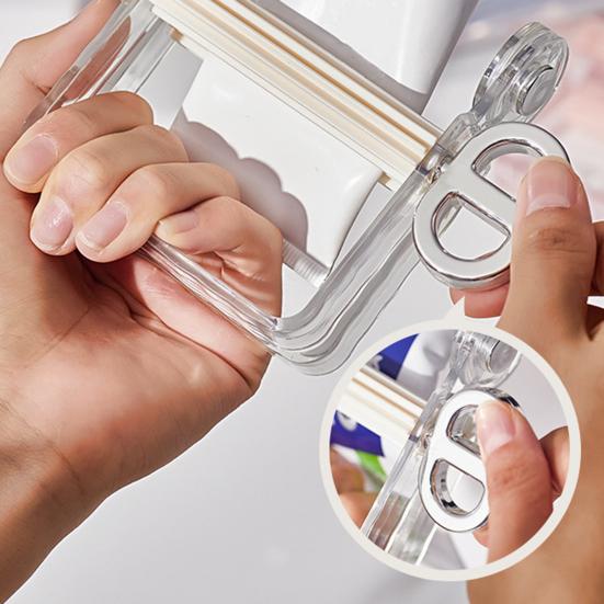 Роликовый соковыжималка для зубной пасты с вращающейся ручкой, держатель для сиденья для зубной пасты для ванной комнаты, подставка-органайзер, столешница, экструдер для тюбиков, дозатор, инструмент для выдавливания