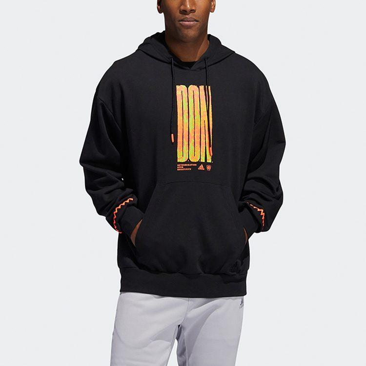 adidas Американская толстовка Мужская Черная GP6365