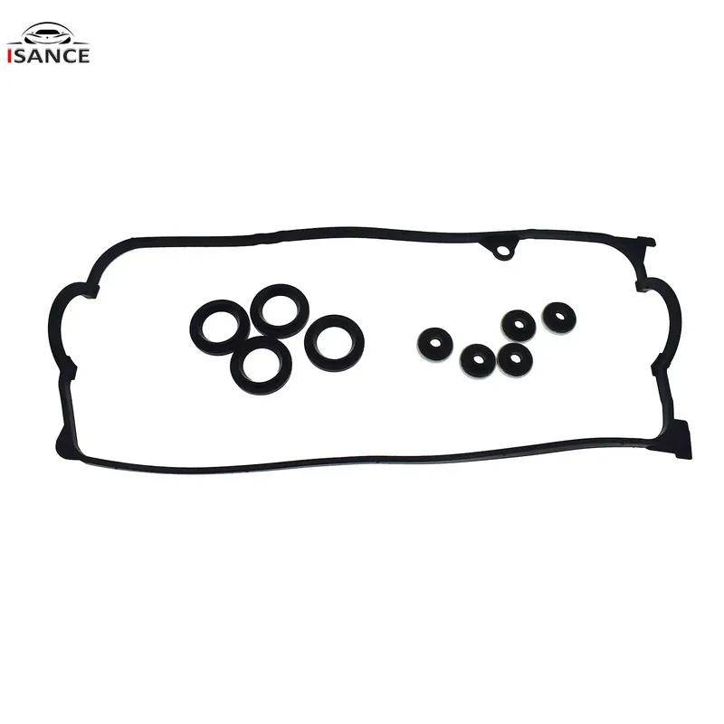 Engine Valve Cover Gasket Set for Honda Civic 2001 2002 2003 2004 2005 1.7L L4 12341-PLC-000,90442-PLC-000,EVS50606R,VS50606R