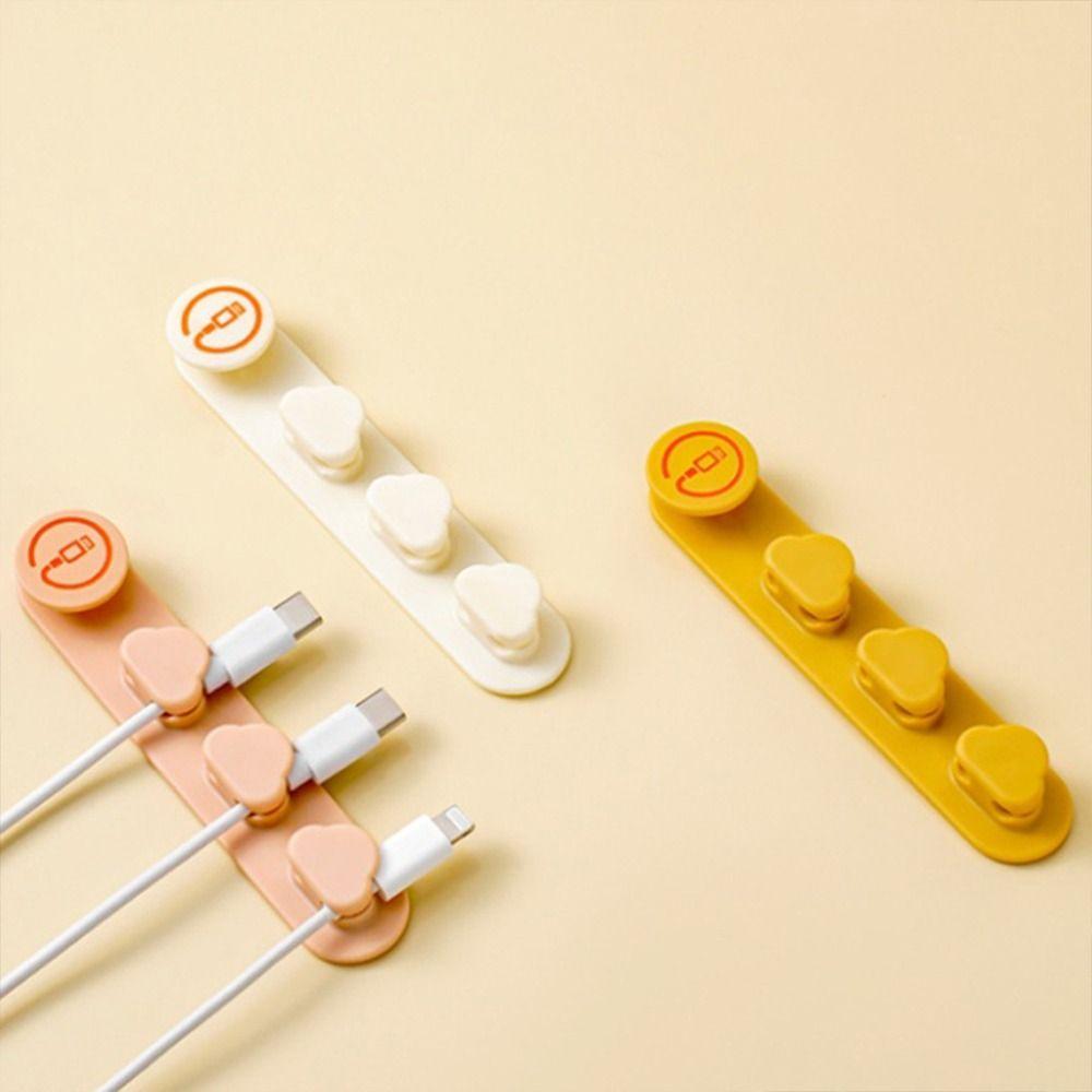 Cable Fixed Clip Wire Cable Holder Self-Adhesive Wire Organizer Holder Network Cable