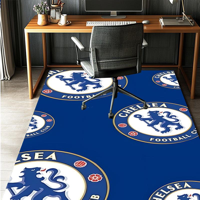 football club.C Pattern Rug, Indoor/Outdoor Mat, for Picnic, Gameroom, Bedroom, Office, Living Room, Home Decor Carpet, Birthday Gift