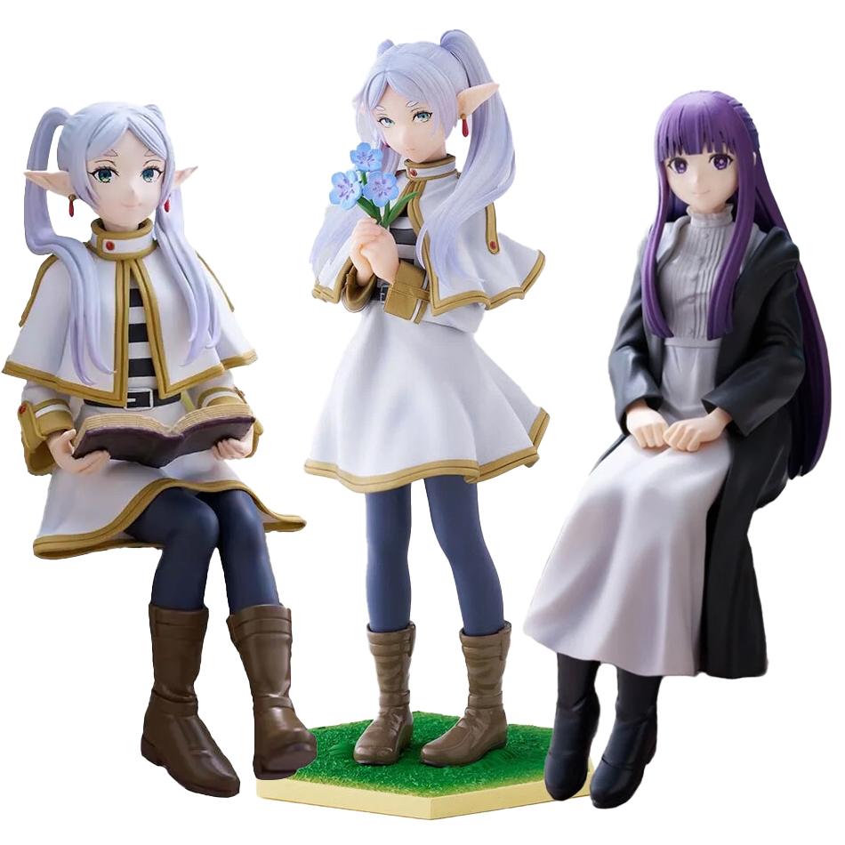 14 см Фигурка Аниме Девочки Sousou No Frieren Коллекционная Модель Игрушка Стопор для Лапши Фрирен за Пределом Путешествия
