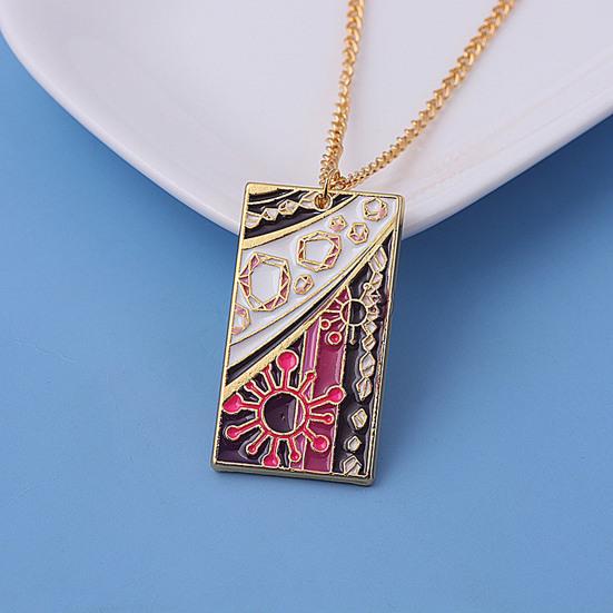 Убийца демонов, призрачный клинок, кулон, ожерелье в стиле аниме, колье, мультяшные украшения для косплея