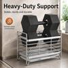 No-Drill Chopstick Holder Rack Stainless Steel Cutlery Rack  Kitchen Cutlery Organizer