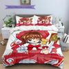Chainsaw Man  Patterned Pillowcase & Duvet Cover Set Bedroom Bedding Decor with Anime Style Great Gift for Enthusiasts YUN6515