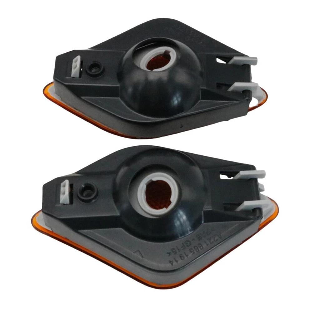 Пара корпусов передних боковых габаритных огней для Mercedes Benz S400 2010-2013