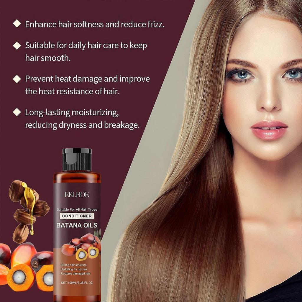 Eelhoe Batana Conditioner - Repairs Dry And Split Hair, Hydrates, Smooths, And Improves Frizzy Hair Care