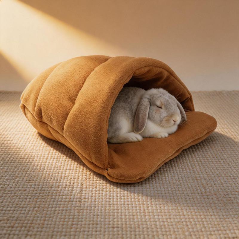 Haustier Hund Höhle Bett Dickes Fleece Warm Weich Pantoffel Form Betten Welpen Katzen Zelt Schlafmatten Winter Haustiere Innen Dreieck Nest