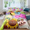 Singing Monsters 3D Printed Duvet Case Pillowcase Bedding Set Twin Full Queen Size For Bedroom Decor