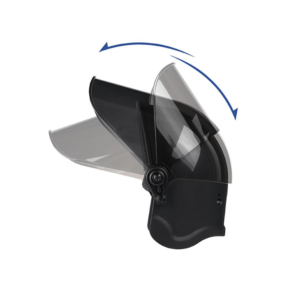 Motorcycle Small Rainproof Mobile Phone Helmet Holder Portable Mini Parasol Sun Shade Bicycle Umbrella Phone Bracket Rain Cover