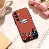 M-Morat B-Band Cool Чехол для телефона Samsung Galaxy A73,A72,A71,A70,A53,A52,A51,Другие Мягкий Черный Корпус