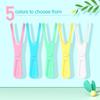 1/5Pcs Y Shape Plastic Dental Floss Rack Reusable Pick Holder Teeth Clean Care Tool Without Dental Floss Oral Hygiene Toothpick