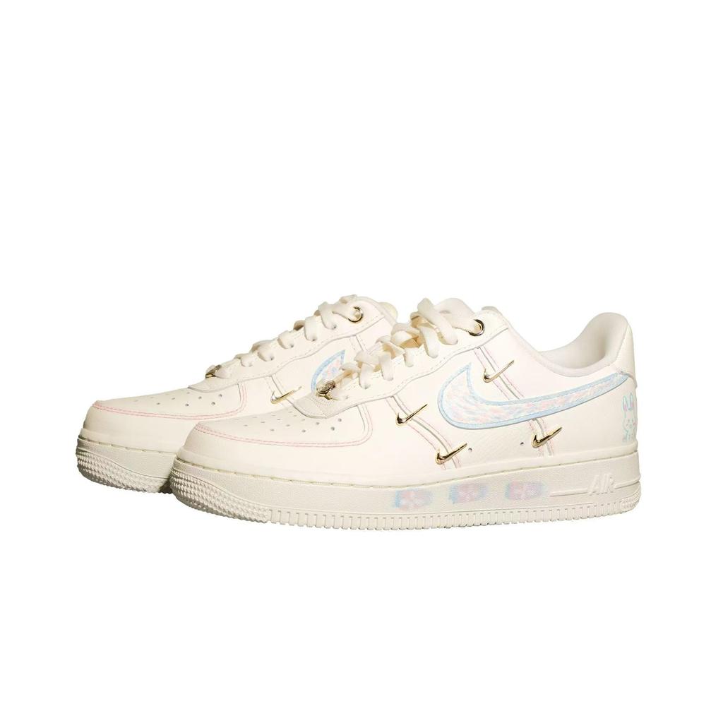 Nike Кроссовки Air Force 1 Low top для скейтбординга Женские Белые FV3654-111(Команда747-)