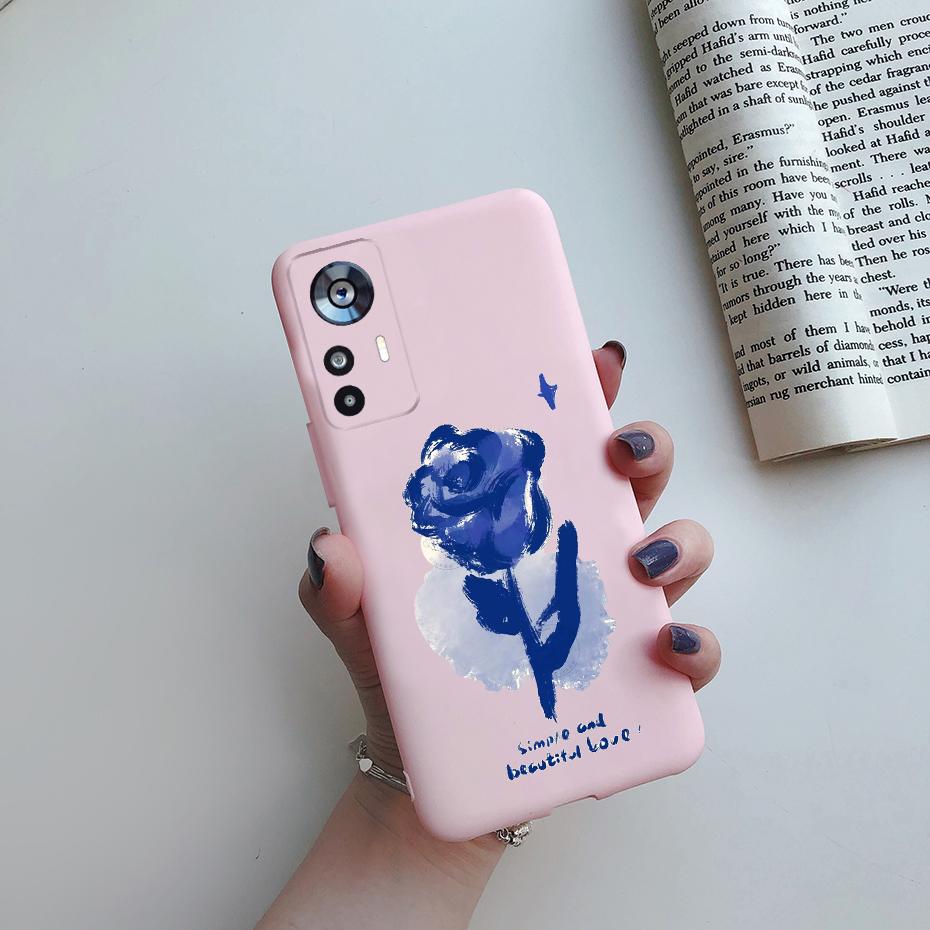 For Xiaomi 12T Pro Case Colorful Rainbow Flower TPU Back Cover For Xiomi Xiaomi Mi12T Mi 12 T 12T Xiaomi12T Pro Soft Cases Coque