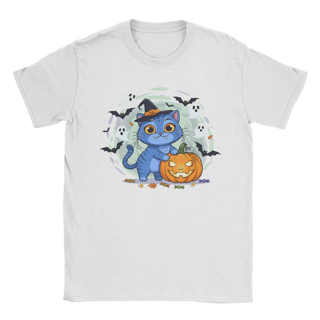 Spooky Derpy Tiger Halloween Demon Hunters T-Shirt Beach Popular T-Shirts Man Cotton Round Neck Plus Size Tees Street Style Tops