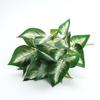 Artificial Pothos & Monstera Leaves Wall Decor for Living Room - Small Potted Greenery Arrangement
