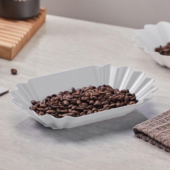 3 шт. лоток для кофейных зерен, легко чистящийся многоразовый износостойкий держатель для кофейных зерен для черпания и взвешивания