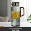 Стеклянный кувшин для воды Wutuo с деревянной ручкой