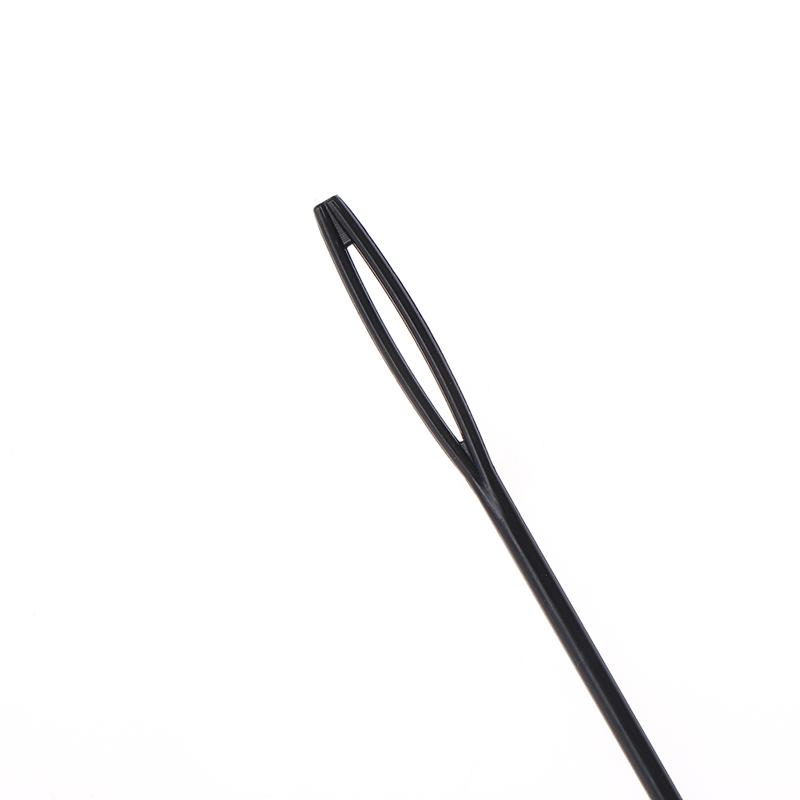 10 шт. Пластиковый крючок для вязания, безопасная детская игла для вязания, плетение, шитье, вышивка крестом, бодкин, свитер, шарф