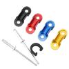 Bike Brake Shifts Cable Base Buckle Clip Part Cable Guide Bike Cable Clip Bicycles Aluminium Alloy Bike Cable Guide Hook