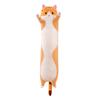 Popular long cat throw pillow doll cute kitten plush toy doll