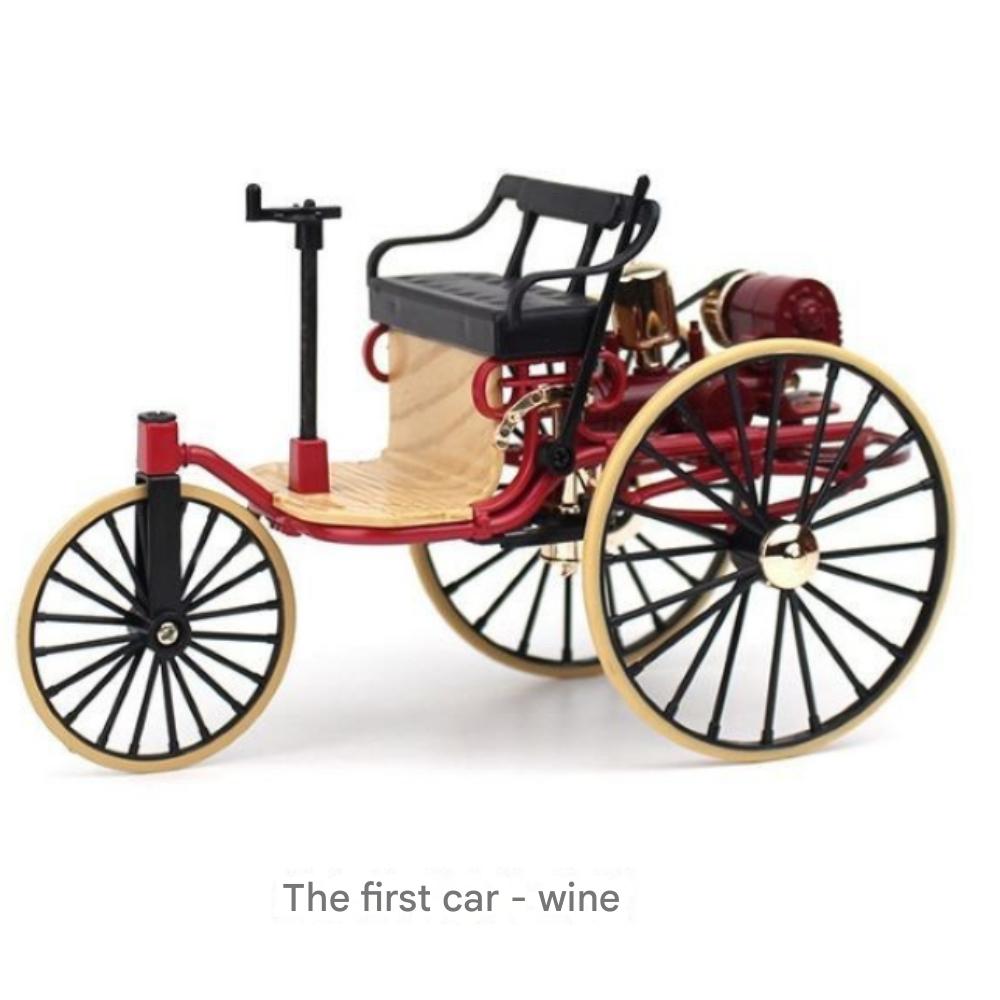 Классический автомобиль Карл Бенц Патентный автомобиль 1886/1893 Модель 1:12 Литых (Вариант 2)