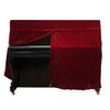 5-Color Stylish Upright Complete Piano Dust Cover (Red)