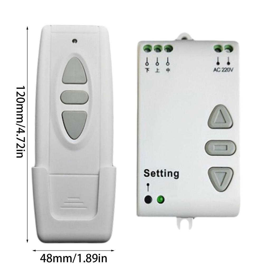 Модернизированный двигатель Переключатели дистанционного управления Двигатель Вперед и Назад Переключатели дистанционного управления для роллетных ворот Электрическая штора