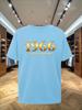 Unisexs Summer 100 Cotton Fashion Casual Loose THE 1966 THE GOLD EDITION Printed Sports Round Neck Short Sleeve Tshirt Top