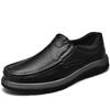 Новейшее поступление весна осень удобная повседневная обувь мужские мокасины обувь для мужчин обувь без застежек натуральная кожа роскошные мужские туфли