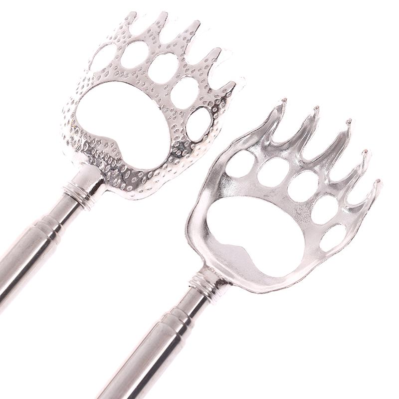 Выдвижная рукоятка, коготь медведя, мягкий массажный инструмент, скребок для спины, облегчение зуда