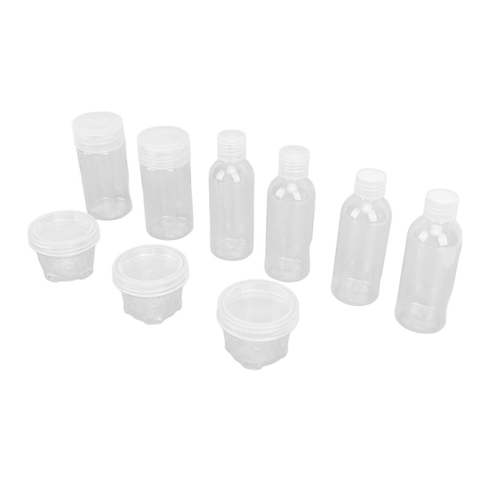 Набор баночек для специй для улицы Прозрачный Портативный ПЭТ Набор баночек для приправ с сумкой для Кемпинга Пикника Барбекю