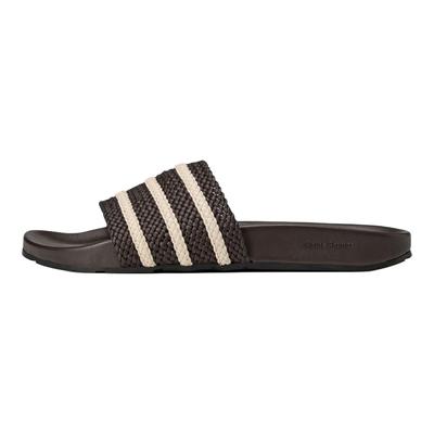 Шлепанцы Wales Bonner x Adilette Темно-коричневый Чудо-белый Унисекс Кроссовки Ночной-коричневый JR0229