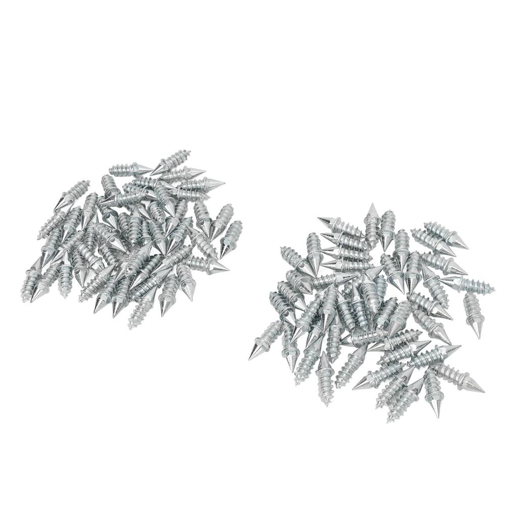 100 шт. шипов для шин 27 мм, противоскользящие, простая установка, надежные шипы для шин для автомобилей, грузовиков, велосипедов