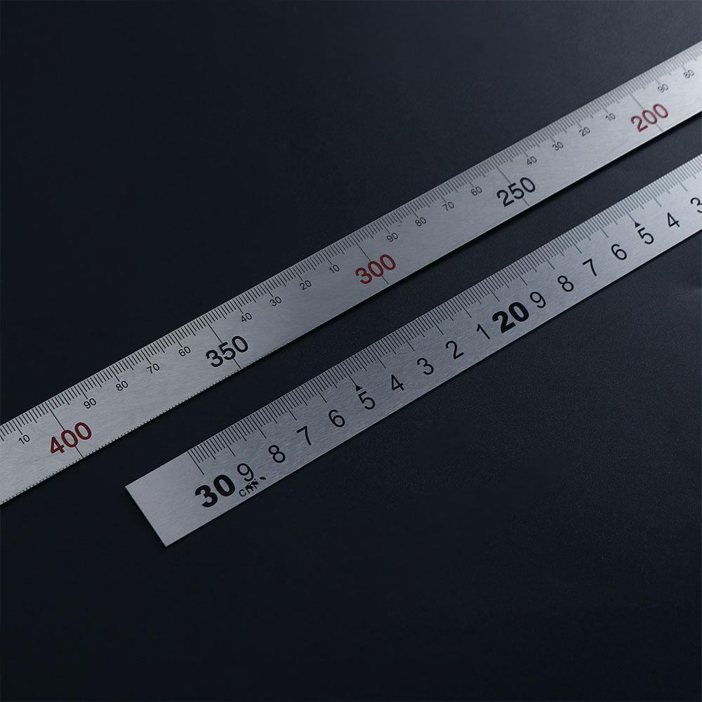 Metal Measuring Tool Double Sided 90 Degree Ruler 90 Angle Ruler L Shape Ruler Straight Ruler