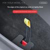2021-2025 Tesla Model 3/Y Аварийная ручка для эвакуации, веревка для аварийного открытия, комплект для задней двери автомобиля (Хайленд/Можжевельник)