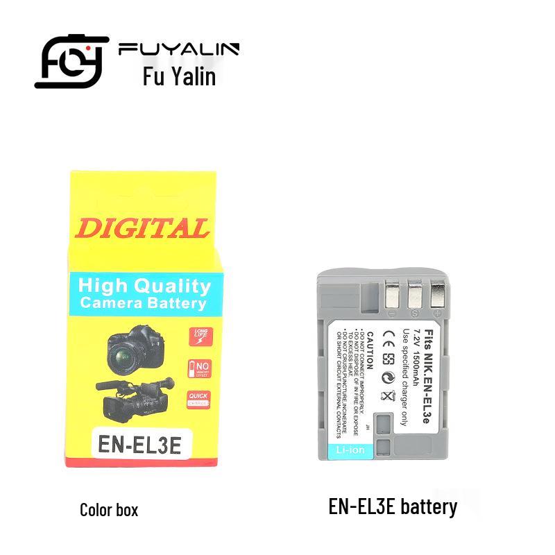 Аккумулятор ENEL3E Совместим с камерами Nikon D90, D700, D80, D300, D200, D100 и D300S